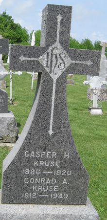 KRUSE, CONRAD A - Fayette County, Iowa | CONRAD A KRUSE 