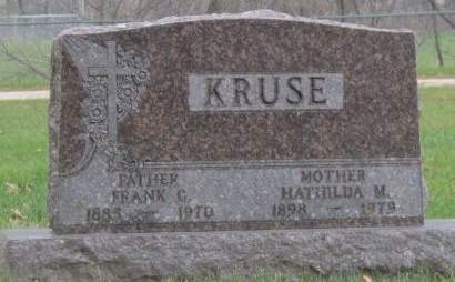 KRUSE, MATHILDA M - Fayette County, Iowa | MATHILDA M KRUSE 