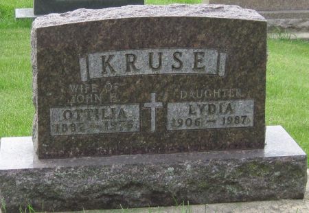 KRUSE, OTTILIA - Fayette County, Iowa | OTTILIA KRUSE 
