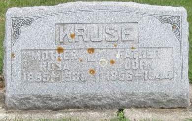 PITZENBERGER KRUSE, ROSA (ROSALIA) - Fayette County, Iowa | ROSA (ROSALIA) PITZENBERGER KRUSE 