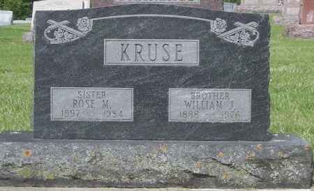 KRUSE, ROSE M - Fayette County, Iowa | ROSE M KRUSE 
