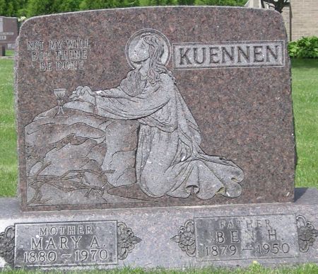 KUENNEN, MARY A - Fayette County, Iowa | MARY A KUENNEN 