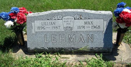 LEHMAN, MAX - Fayette County, Iowa | MAX LEHMAN 