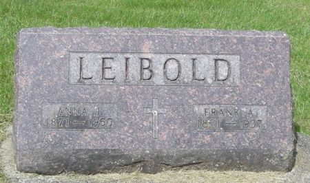 LEIBOLD, ANNA J - Fayette County, Iowa | ANNA J LEIBOLD 