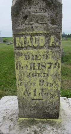 LLEWELLYN, MAUDE A. - Fayette County, Iowa | MAUDE A. LLEWELLYN 