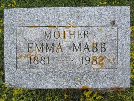 MABB, EMMA - Fayette County, Iowa | EMMA MABB 