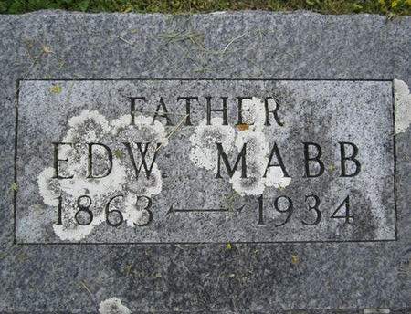 MABB, EDWARD - Fayette County, Iowa | EDWARD MABB 