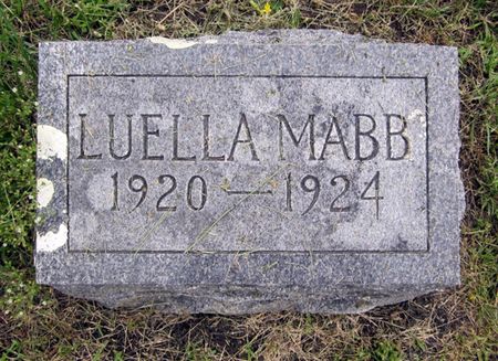 MABB, LUELLA - Fayette County, Iowa | LUELLA MABB 