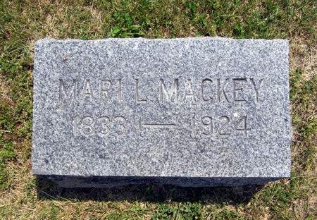 MACKEY, MARI L. - Fayette County, Iowa | MARI L. MACKEY 
