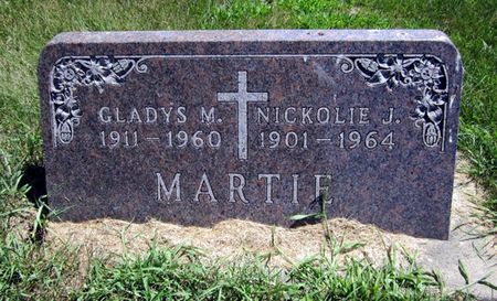 ODEGAARD MARTIE, GLADYS - Fayette County, Iowa | GLADYS ODEGAARD MARTIE 