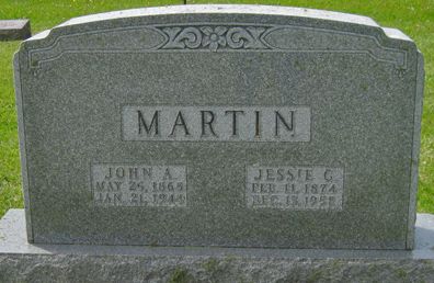 MARTIN, JESSIE G. - Fayette County, Iowa | JESSIE G. MARTIN 