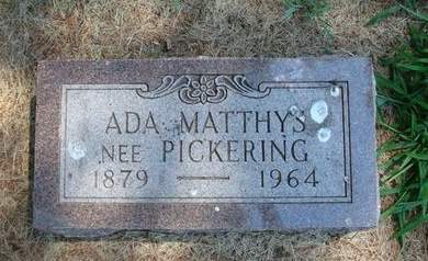 MATTHYS, ADA - Fayette County, Iowa | ADA MATTHYS 