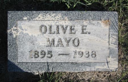 MAYO, OLIVE E. - Fayette County, Iowa | OLIVE E. MAYO 