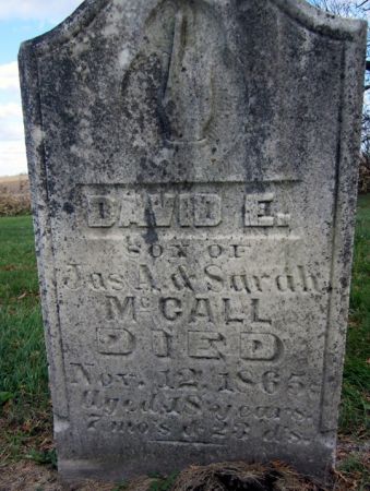 MCCALL, DAVID E. - Fayette County, Iowa | DAVID E. MCCALL 