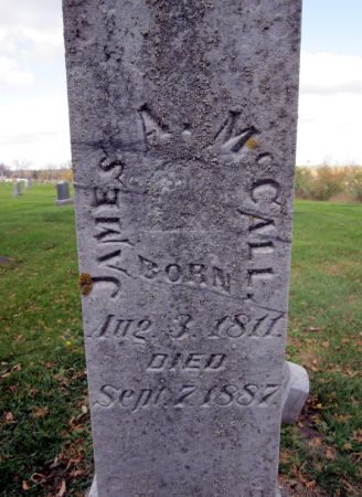 MCCALL, JAMES A. - Fayette County, Iowa | JAMES A. MCCALL 