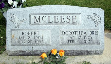 MCLEESE, DOROTHEA - Fayette County, Iowa | DOROTHEA MCLEESE 