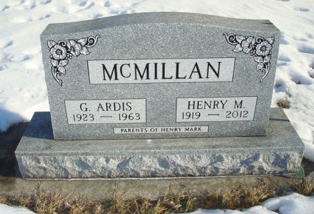 MCMILLAN, HENRY MARK - Fayette County, Iowa | HENRY MARK MCMILLAN 