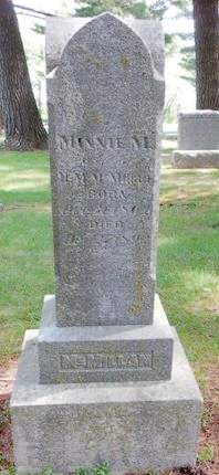 MCMILLAN, MINNIE M. - Fayette County, Iowa | MINNIE M. MCMILLAN 