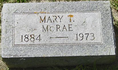 MCRAE, MARY T. - Fayette County, Iowa | MARY T. MCRAE 