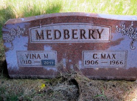DODGE MEDBERRY, VINA M. - Fayette County, Iowa | VINA M. DODGE MEDBERRY 