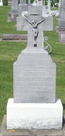 MEINERT, ELIZABETH - Fayette County, Iowa | ELIZABETH MEINERT 
