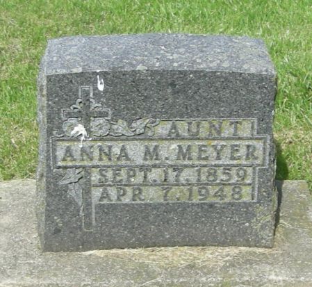 MEYER, ANNA M - Fayette County, Iowa | ANNA M MEYER 