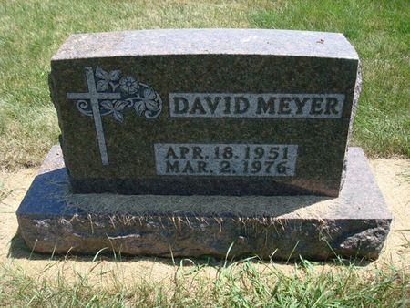 MEYER, DAVID VERNAL - Fayette County, Iowa | DAVID VERNAL MEYER 