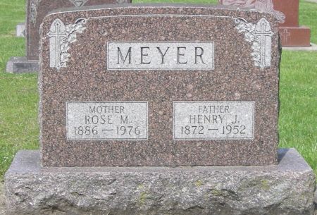 MEYER, HENRY J - Fayette County, Iowa | HENRY J MEYER 