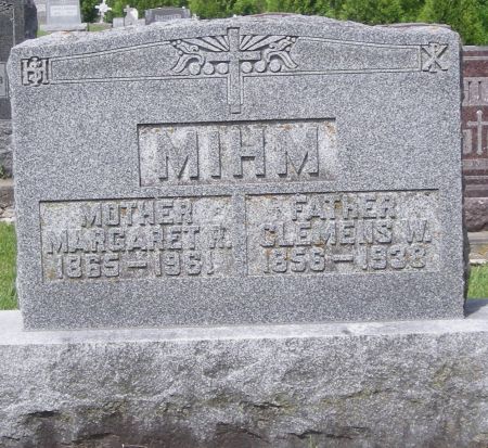 MIHM, CLEMENS W - Fayette County, Iowa | CLEMENS W MIHM 
