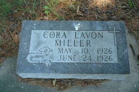 MILLER, CORA LAVON - Fayette County, Iowa | CORA LAVON MILLER 