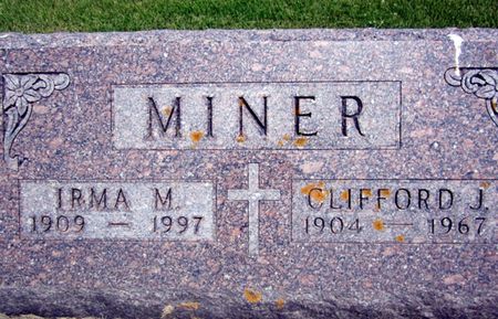 MINER, IRMA M. - Fayette County, Iowa | IRMA M. MINER 