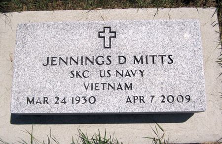 MITTS, JENNINGS D. - Fayette County, Iowa | JENNINGS D. MITTS 