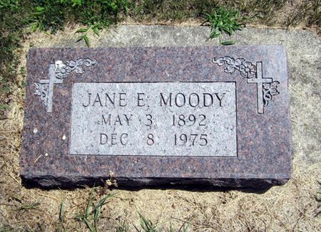 MOODY, JANE E. - Fayette County, Iowa | JANE E. MOODY 