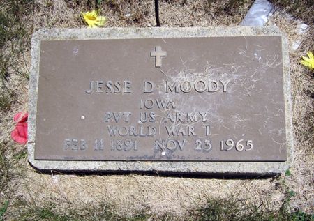 MOODY, JESSE D. - Fayette County, Iowa | JESSE D. MOODY 