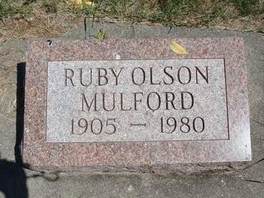 MULFORD, RUBY - Fayette County, Iowa | RUBY MULFORD 
