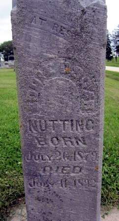 NUTTING, EDDIE - Fayette County, Iowa | EDDIE NUTTING 