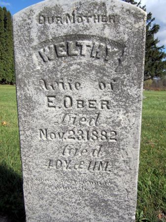 OBER, WELTHY - Fayette County, Iowa | WELTHY OBER 