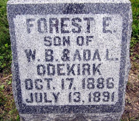 ODEKIRK, FOREST E. - Fayette County, Iowa | FOREST E. ODEKIRK 