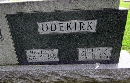 ODEKIRK, MILTON P. - Fayette County, Iowa | MILTON P. ODEKIRK 