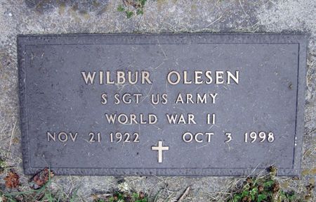 OLESEN, WILBUR - Fayette County, Iowa | WILBUR OLESEN 