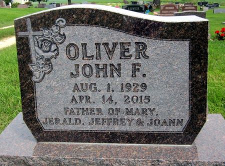 OLIVER, JOHN F. - Fayette County, Iowa | JOHN F. OLIVER 