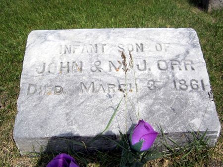 ORR, INFANT - Fayette County, Iowa | INFANT ORR 