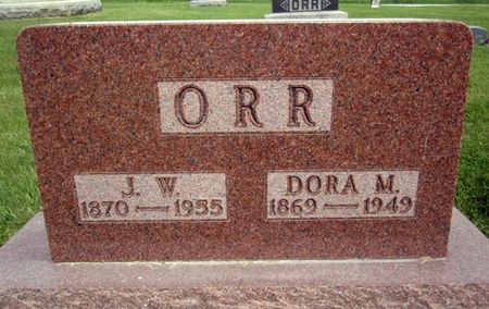 ORR, J.W. - Fayette County, Iowa | J.W. ORR 