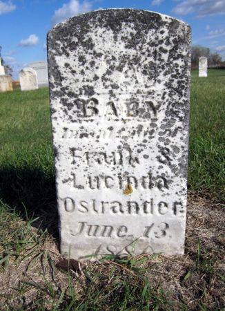 OSTRANDER, BABY SON - Fayette County, Iowa | BABY SON OSTRANDER 