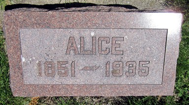 OSWALD, ALICE - Fayette County, Iowa | ALICE OSWALD 
