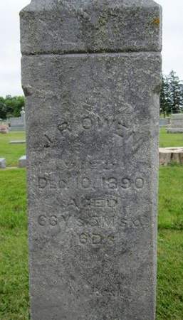OWEN, J. R. - Fayette County, Iowa | J. R. OWEN 