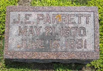 PARRETT, JAMES EDWARD - Fayette County, Iowa | JAMES EDWARD PARRETT 