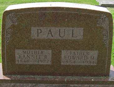 PAUL, EDWARD M. - Fayette County, Iowa | EDWARD M. PAUL 
