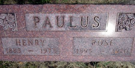 PAULUS, HENRY - Fayette County, Iowa | HENRY PAULUS 