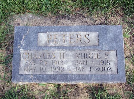 PETERS, VIRGIE F. - Fayette County, Iowa | VIRGIE F. PETERS 